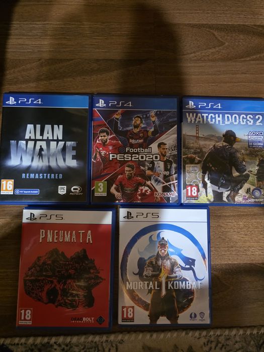 Ps 5  ps 4 игрии