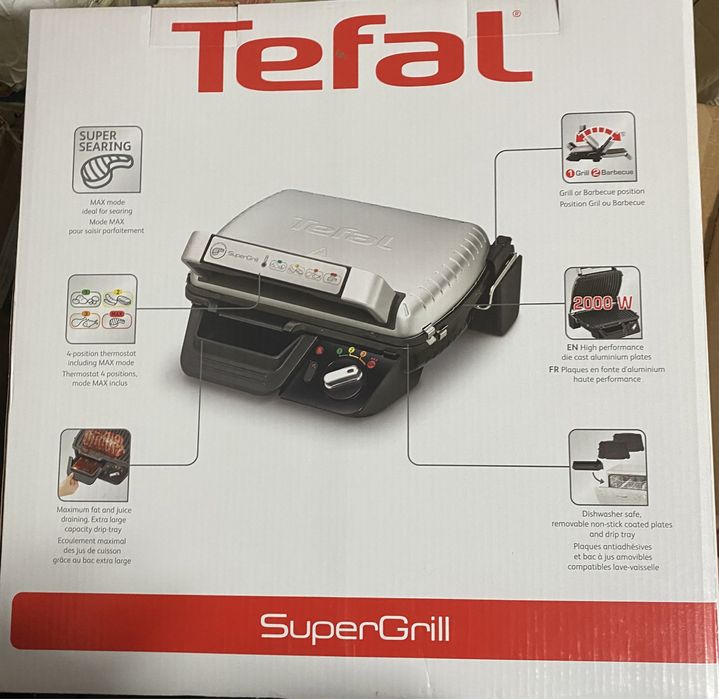 Электрогриль Tefal Supergrill GC-450B32
