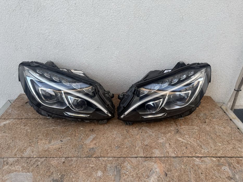 SET Far stanga dreapta Mercedes C Class W205 2014-2018 Full LED ILS