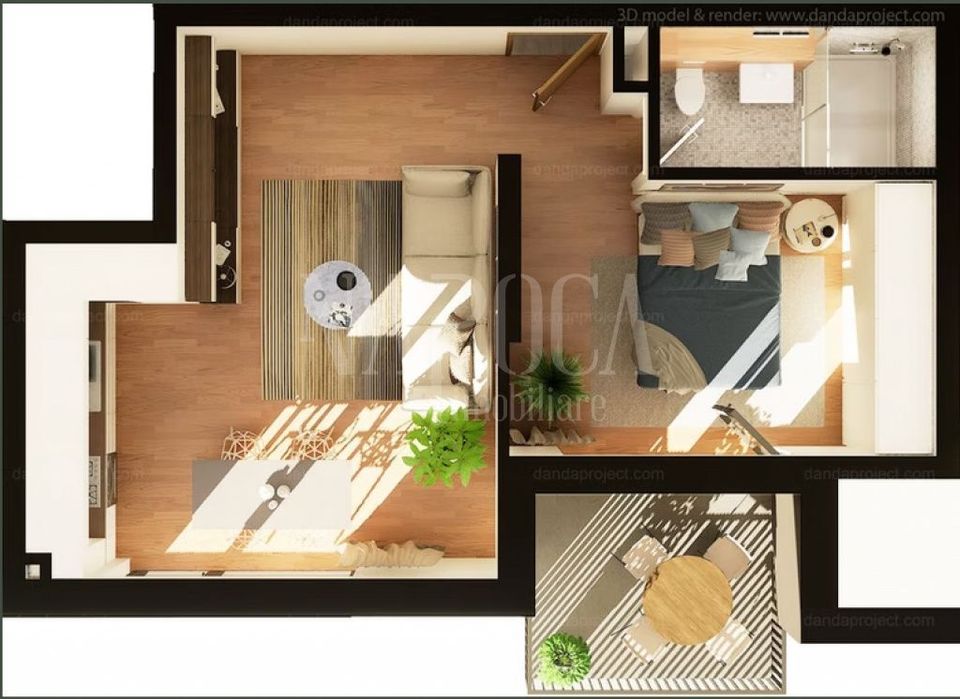 Apartament 2 camere de vanzare in Intre Lacuri, Cluj Napoca