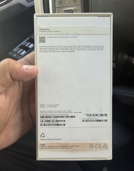 Айфон 16 про сатылады