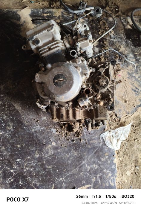 Мотор разбор Кавасаки ззр 250