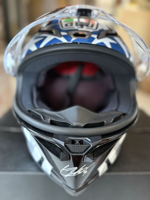AGV Pista GP RR - Rossi Soleluna 2022 - M + Mir Americas - MS