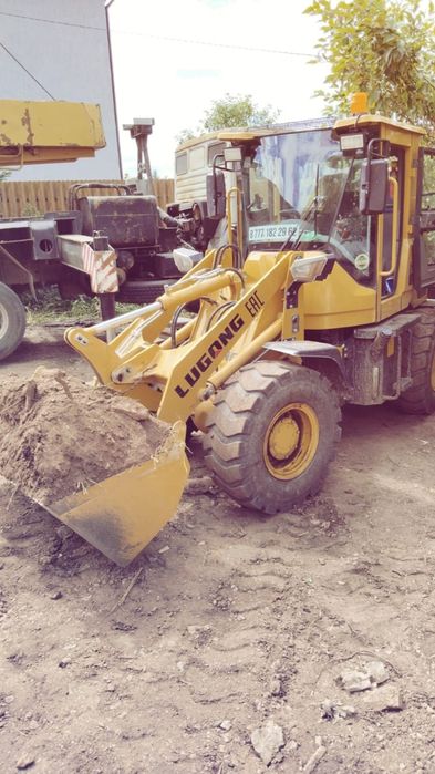 Уборка снега мини погрузчиком