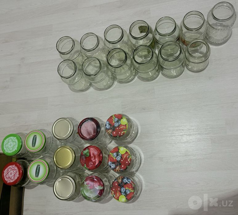 стеклянные банки 1 литр