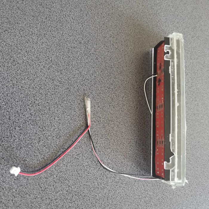 Ecran + far trotineta