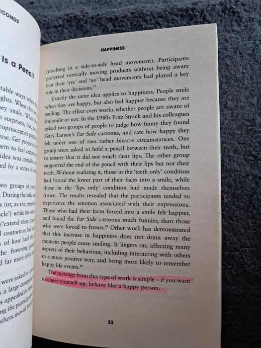 Carte 59 Seconds- Think a little, change a lot - Richard Wiseman