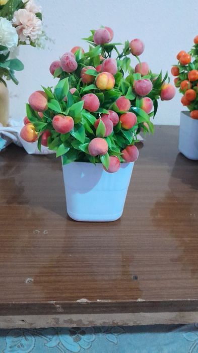 sun'iy gullar dekorativ