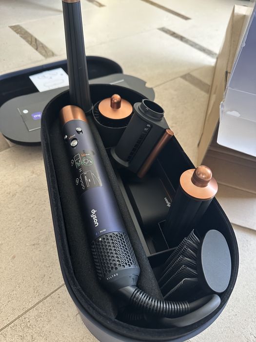 Dyson Airwrap id™ - Straight+Wavy (Prussian blue/Rich copper)