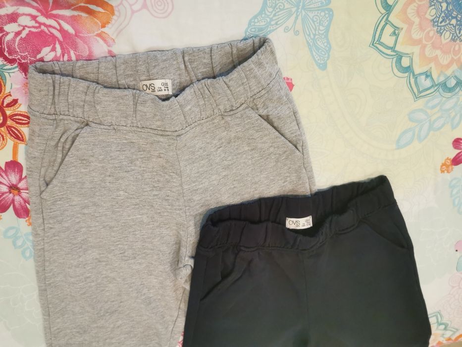 2 броя Спортни панталони OVS ръст 134-140см + подарък
