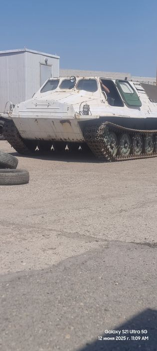 ГТТ гусеничный тягач. СССР