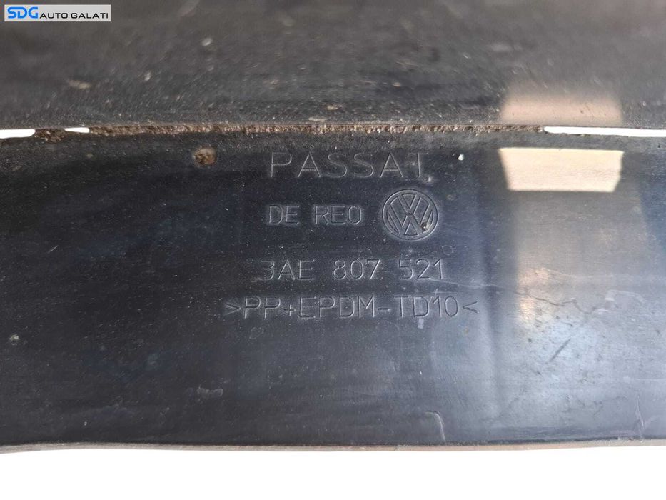Spoiler Fusta Prelungire Scut Bara Spate Volkswagen Passat B7 2010 - 2015 Cod 3AE807521 [V0492]