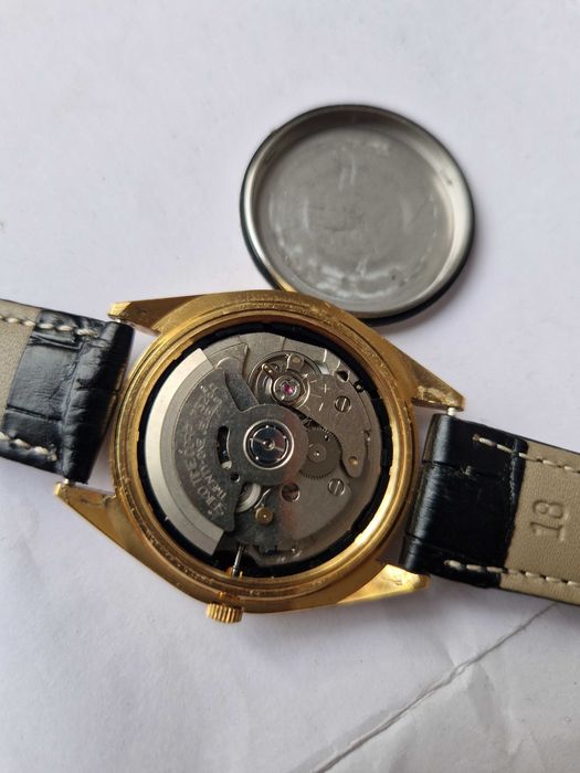 SEIKO 5, Automatic 7s26, 21 jewels Japan; Почти нов часовник! PVD Gold