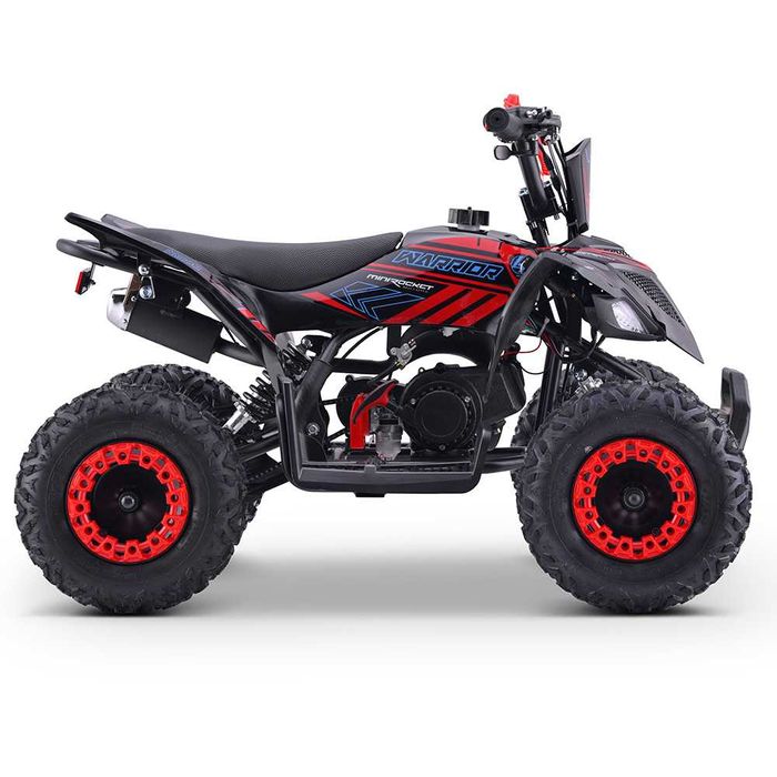 Atv copii 49cc MiniWarrior 6" rosu