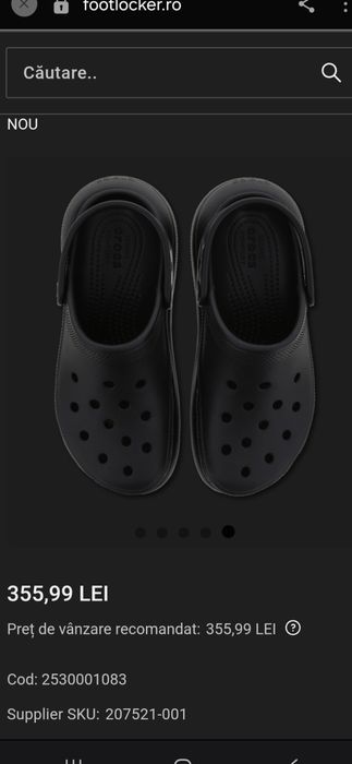 Saboți crocs moderi