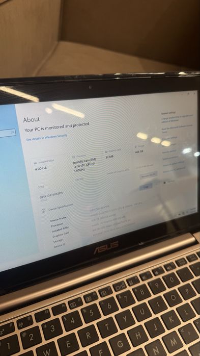 ASUS сенсорный компьютер ПРОДАМ