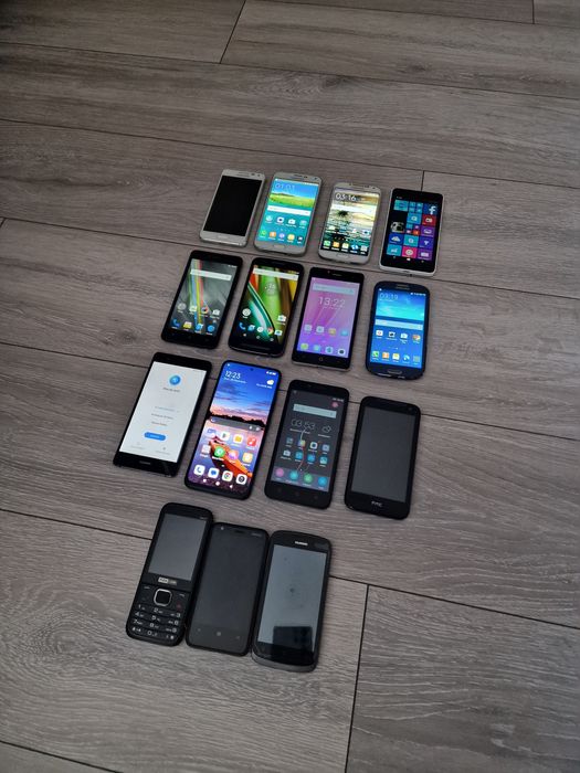 Vând Lot Telefoane Functionale Samsung, Lenovo, HTC, Allview, Motorola