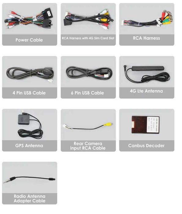 Мултимедия 9" ANDROID 14 за Audi A4 S4 B6 B7 CARPLAY RDS GPS навигация