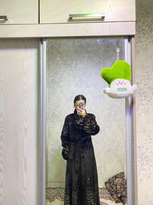 Норка шуба чистый