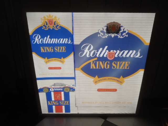 Rothmans светеща табела.