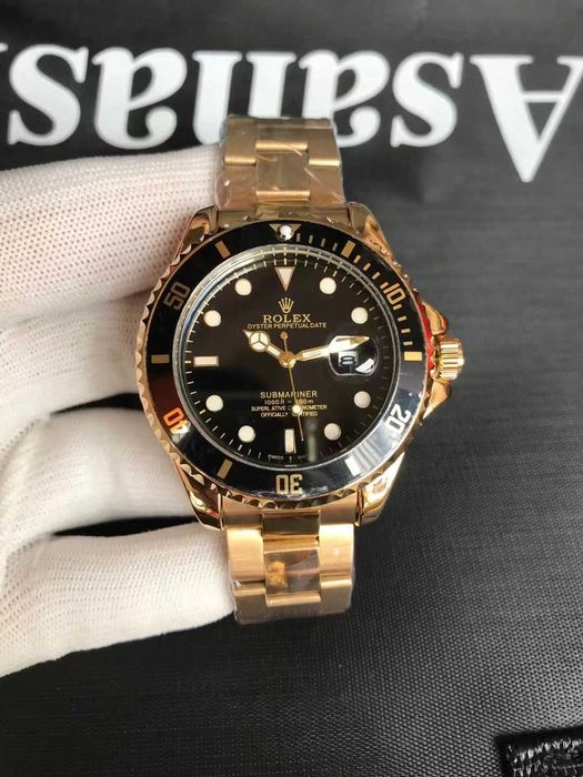 Ceas TIP R.O.L.E.X SUBMARINER GOLD&BLACK Automatic !! Lux Elegant 2026 !!!