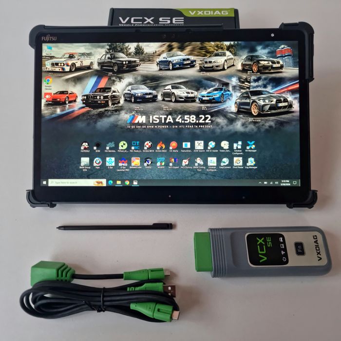 Diagnoză/ Tester BMW INPA/ ISTA+ /Esys cu Tabletă  FUJITSU Rugged