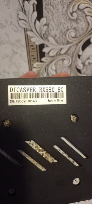 Видеокарта Rx580