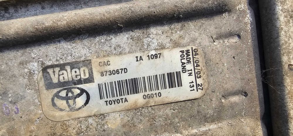 Radiator intercooler Toyota Avensis T25 2.0 D-4D 2004 / 2005 2006