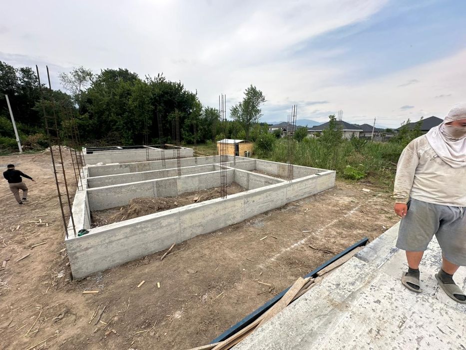 Заливаем фундамент