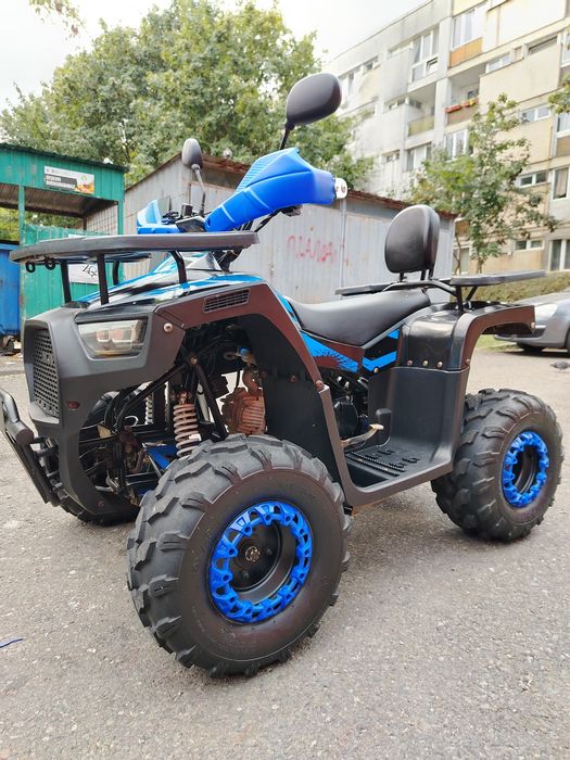 Atv 125cc faruri led pornire Buton