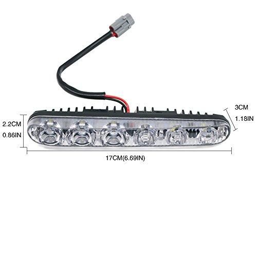 Led диодни дневни светлини drl 6led automax 1636