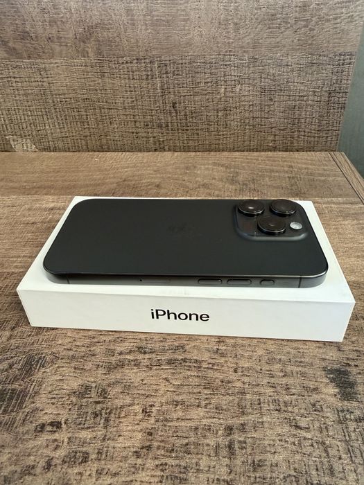Iphone 15 Pro Black Titanium 256GB