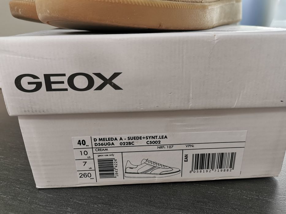Sneakers bej GEOX