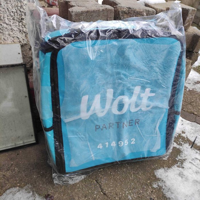 Geanta Glovo si  Wolt Noi pentru Masina, Scuter sau Bicicleta