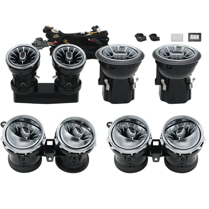 Set Grile Ventilație, Tweetere 4D si Capace Boxe Mercedes E-Class W213