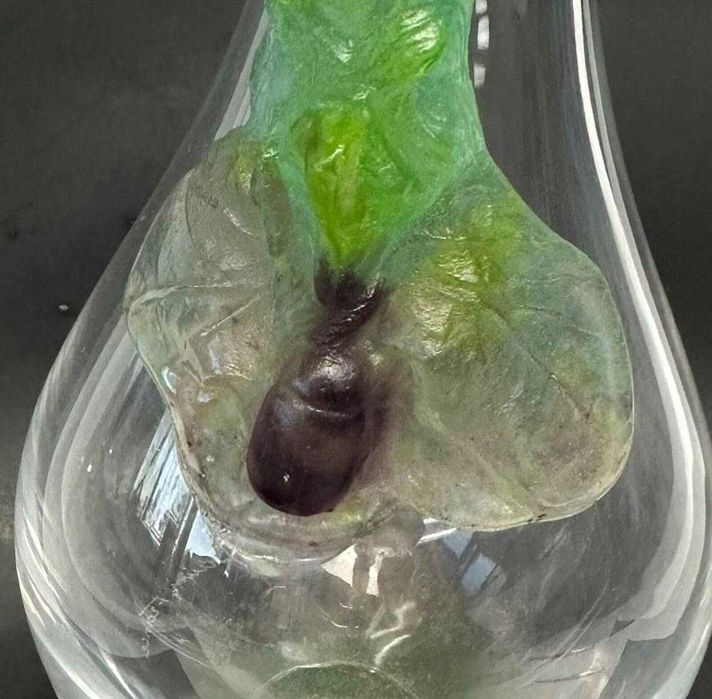 Голяма Стъклена Стомна Кана Daum Nancy France 38 cm