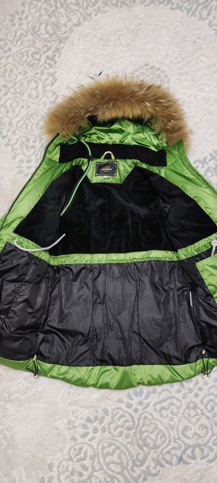 Пуховик для девочки. Рост 128