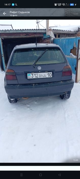 Продам машину гольф 3