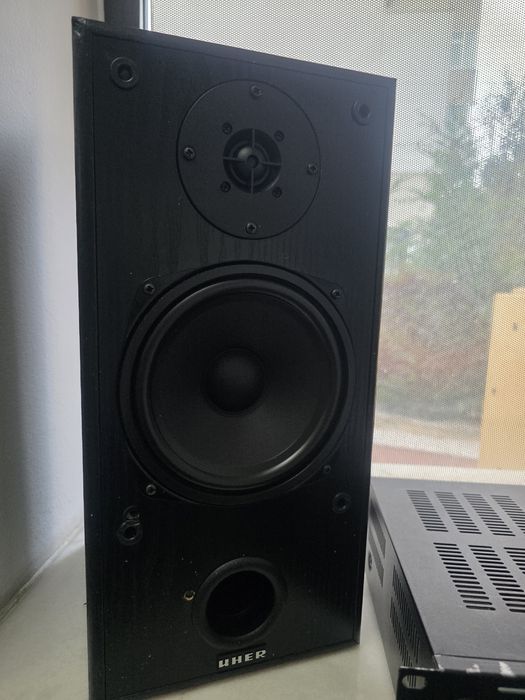 Amplificator ltc 500  cu boxe de raft Uher 100w Rms