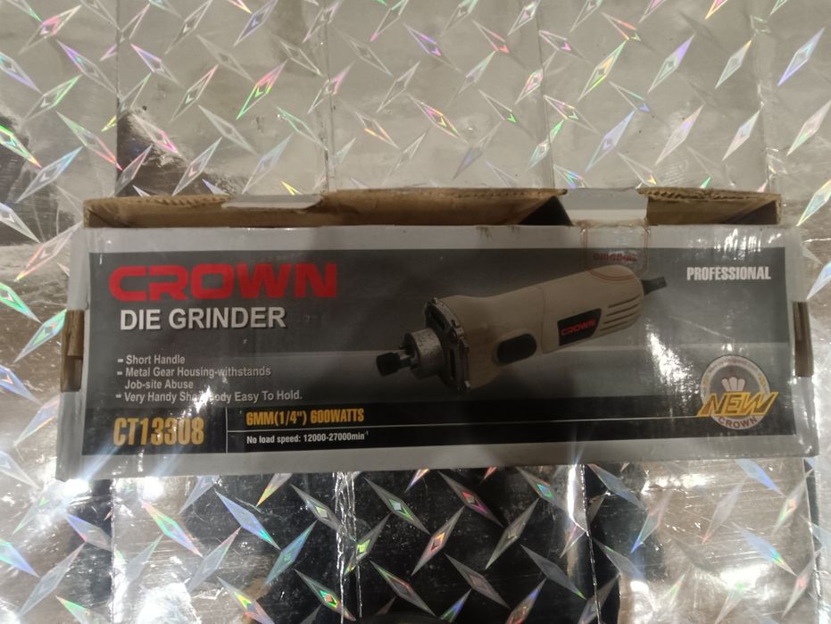 Прямошлифовальная машинка crown