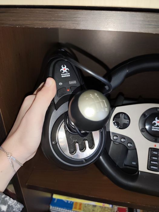 Volan Gaming Myria MG7418 | Volan+Schimbator+Pedale