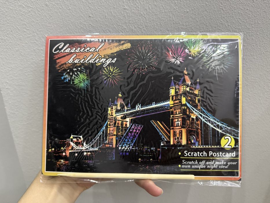 Скретч арт в подарок (4шт)