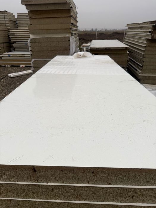 Panouri Termoizolante-Sandwich Vata Minerală calitatea 2