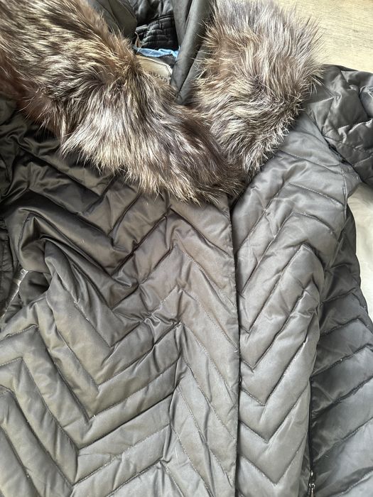 Куртка б/у мех натуральный барсук , одевала только 1 зиму. Почти новая