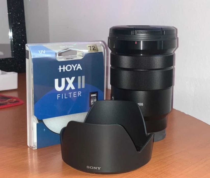 obiectiv sony 18-105 mm