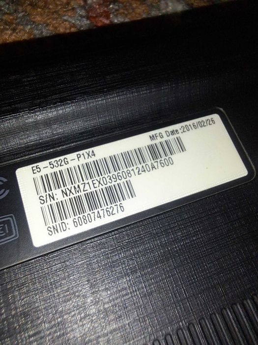 Лаптоп Acer Aspire N15Q1+SSD