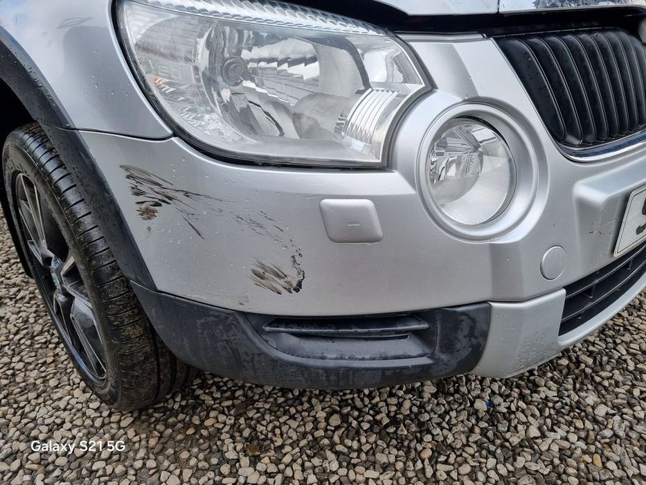 Bara fata Skoda Yeti 2009 - 2013 ARGINTIU (1406) model cu spalatoare far