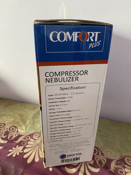Небулайзер comfort plus новый