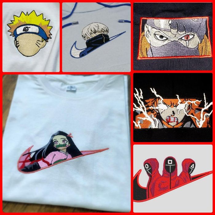 Anime креативная вышивка!