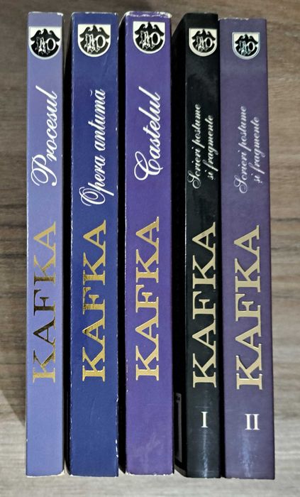 Franz Kafka - lot 5 carti editura RAO Opere XX